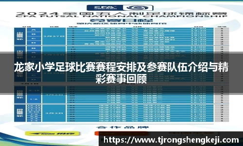 龙家小学足球比赛赛程安排及参赛队伍介绍与精彩赛事回顾